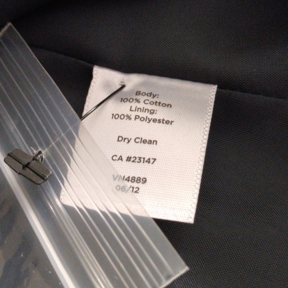 NWT Talbots 2P Navy Blue Velour Blazer Sport Coat - Picture 12 of 16